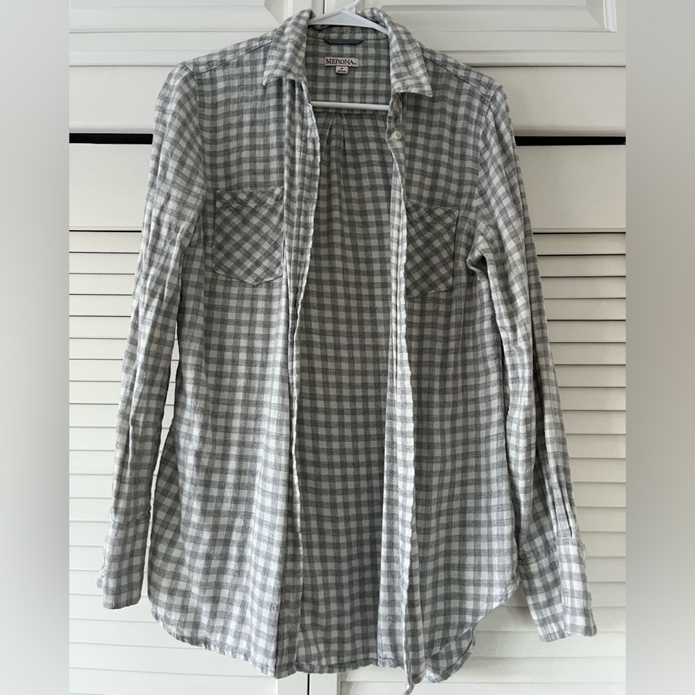 Women’s grey flannel